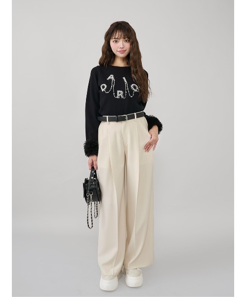 【専用】Darich 新品未使用　ニット・ワイドパンツセット Darich（ダーリッチ） パンツ ワイドテーラードパンツ レディース