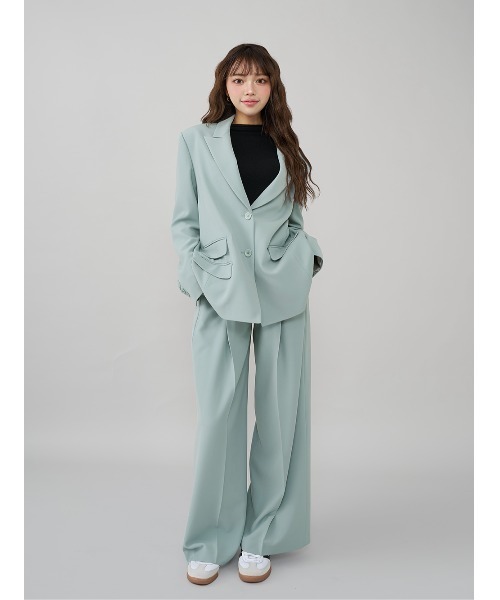 【専用】Darich 新品未使用　ニット・ワイドパンツセット Darich（ダーリッチ） パンツ ワイドテーラードパンツ レディース