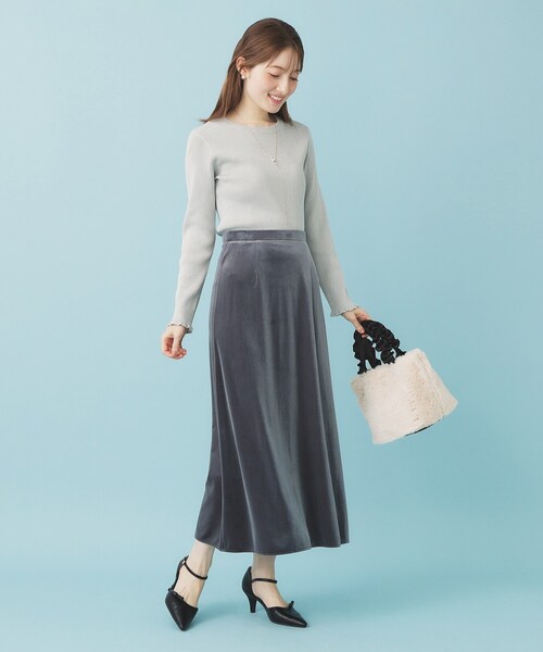 さらにお値下げ！新品▪︎エルミダ▪︎異素材、麻混ツインニット▪︎38