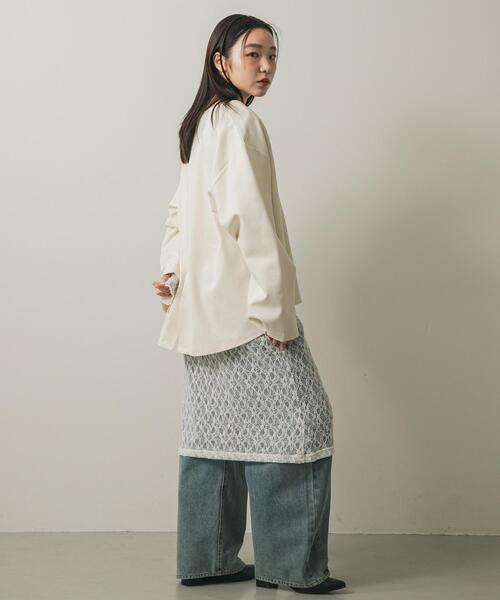 SENSE OF PLACE by URBAN RESEARCH スキッパールーズトップ レディース