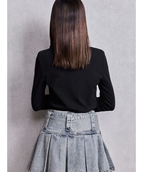 GYDA（ジェイダ） tシャツ GY bijou long sleeve トップス レディース