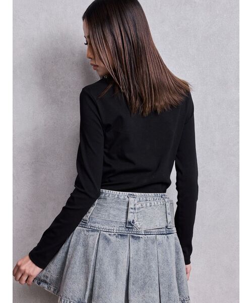 GYDA（ジェイダ） tシャツ GY bijou long sleeve トップス レディース