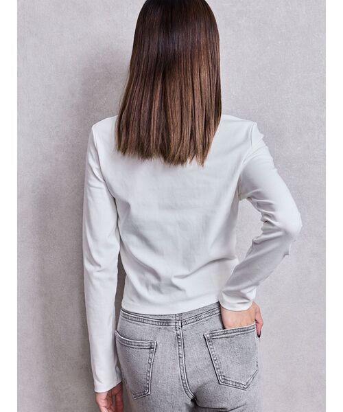GYDA（ジェイダ） tシャツ GY bijou long sleeve トップス レディース