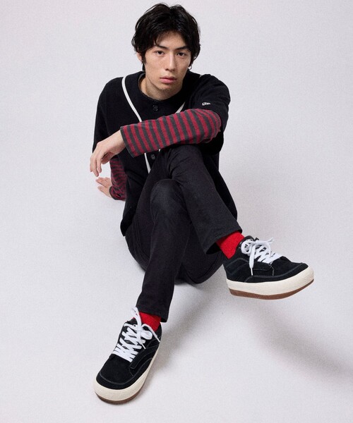 「NORTHWAVE」 ローカットスニーカー 36 ブラック メンズ_画像8