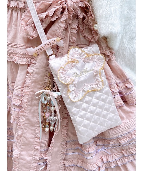 レディース　PINK HOUSE　バック付き LeSportsac（レスポートサック） × PINK HOUSE ピンクハウス MICRO BAG