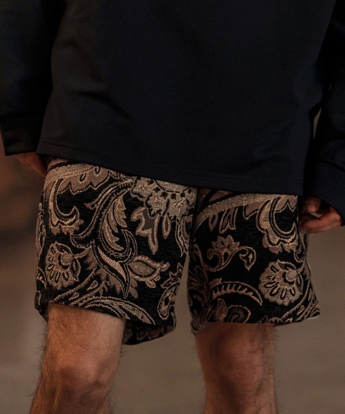 「CAMBIO」 ハーフパンツ L ブラック メンズの画像
