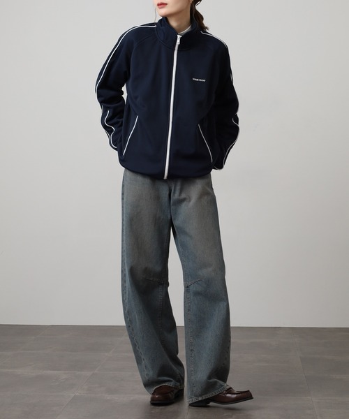 ジャージ GUESS JEANS トリコットトラックジャケット メンズ