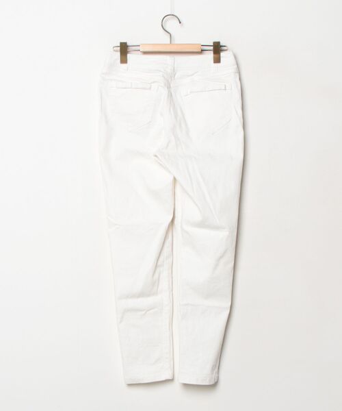 「Rose Tiara」 デニムパンツ 40 オフホワイト レディース_画像2