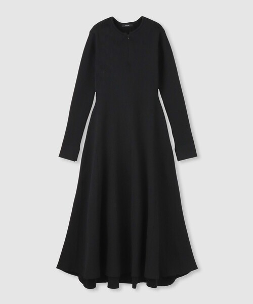 リーフ柄　ロングワンピース　アルアバイブ　美品　M allureville allureville - 美品 アルアバイル ワンピース スラッシュネックフレア
