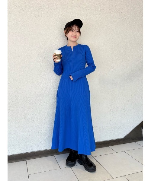 allureville（アルアバイル） ワンピース コンシールフロントマチ