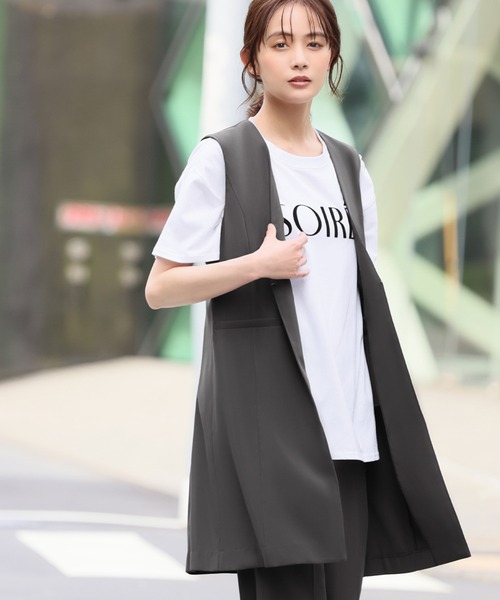 「Flolia」 セットアップ M ブラック レディース_画像6