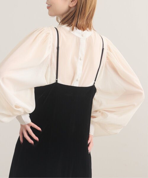 「RAY CASSIN」 キャミソールワンピース FREE ブラック レディース_画像5