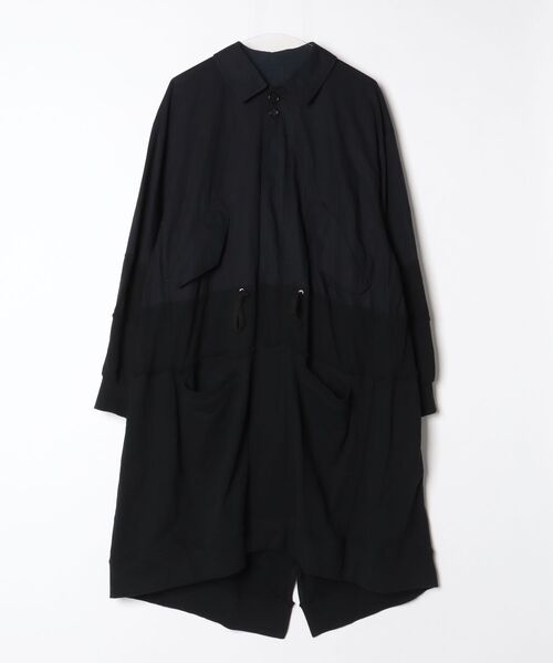 アンダーカバー 13AW Anatomicouture期 Pコート サイズ2 黒 UNDERCOVER（アンダーカバー） ステンカラーコート 2 ブラック メンズ