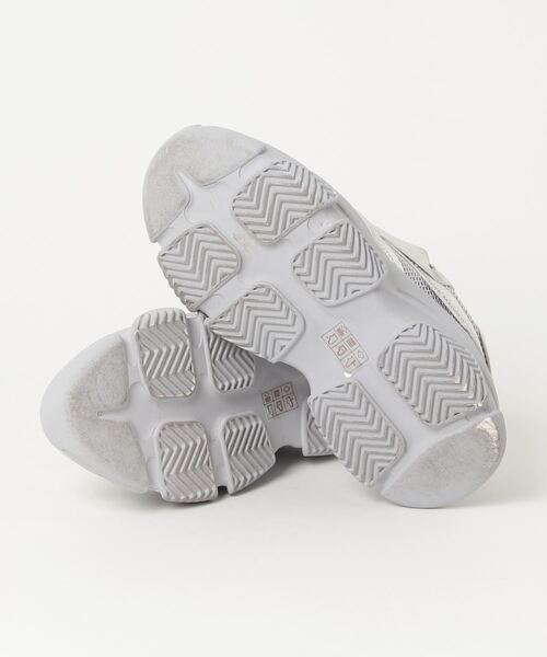 「STEVE MADDEN」 ローカットスニーカー 22.5cm シルバー レディース_画像2