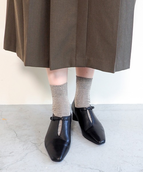 「cava cava」 シューズ 24.5cm グレー レディース_画像2