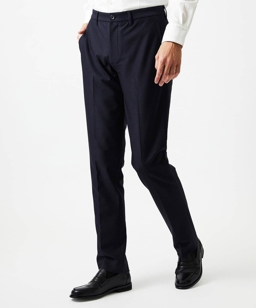 ミッシェルクランオム（MICHEL  HOMME）/トリコットストレッチスラックスパンツ MICHEL KLEIN HOMME（ミッシェルクラン オム） スラックス トリコット