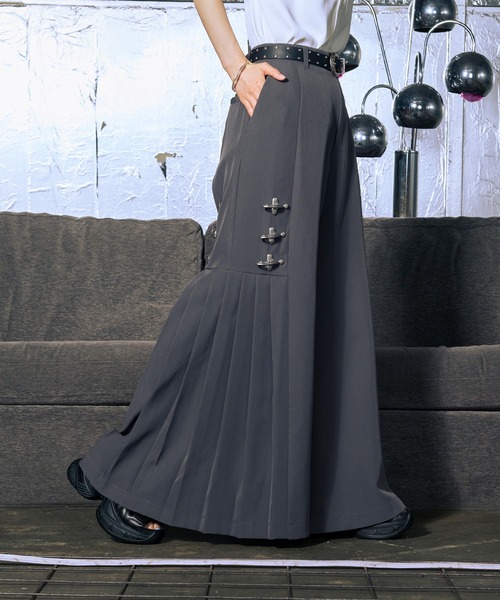 Ellno Loset（エルノロゼット） パンツ 2WAYファイヤーマンバックル