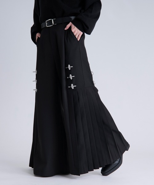 Ellno Loset（エルノロゼット） パンツ 2WAYファイヤーマンバックル