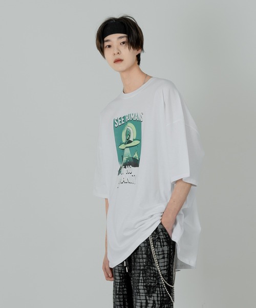「FOLLOWIN」 半袖Tシャツ FREE ブラック レディース_画像6