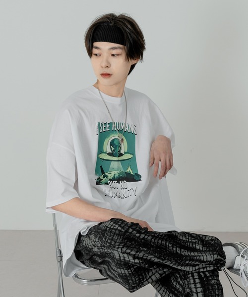 「FOLLOWIN」 半袖Tシャツ FREE ブラック レディース_画像9