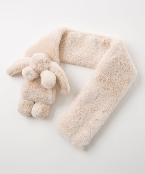 DIAVEL マフラー ストール 「4色展開」ふわもこBUNNYマフラー