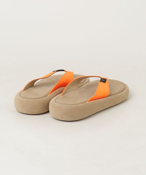 「PIPPICHIC」 フラットサンダル 37.5 ブラウン レディース_画像2