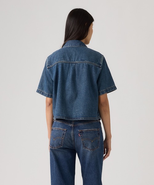 Levi's（リーバイス） ブラウス シャツ 半袖 ローガン ショート