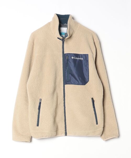 Columbia（コロンビア） ブルゾン X-LARGE ベージュ メンズ : ZOZOTOWN