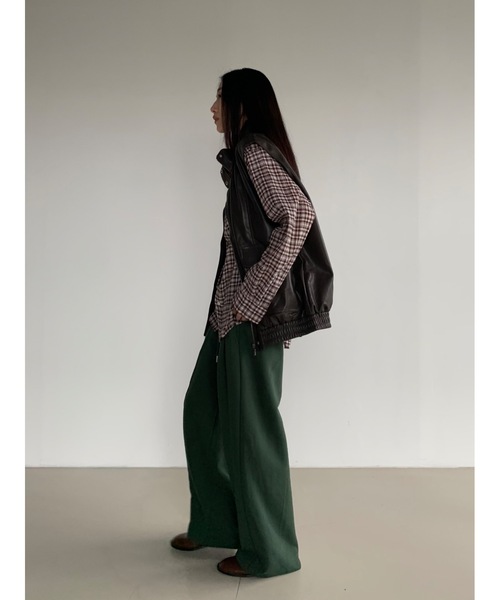 「Didot.showroom」 ベスト FREE ブラック レディース_画像8
