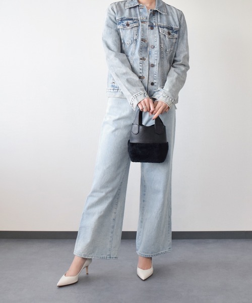 「RIPANI」 2WAYバッグ ALL グレー レディース_画像3