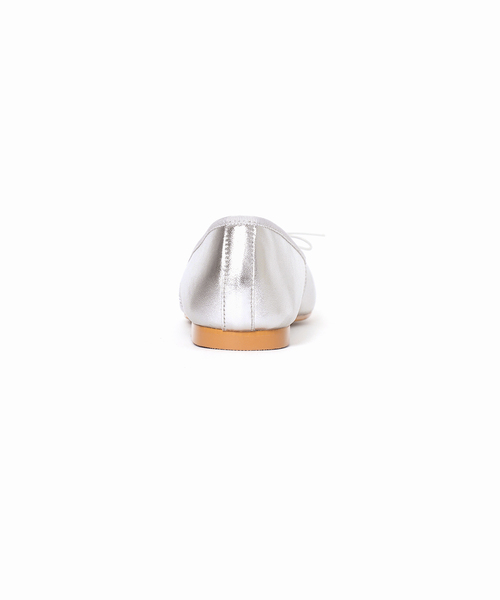 「REMME」 フラットパンプス 37 ゴールド レディース_画像6