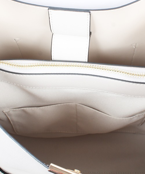 「12Twelve Agenda」 2WAYバッグ FREE チャコールグレー レディース_画像2