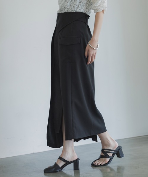 「UNITED TOKYO」 プリーツスカート 1 ベージュ レディース_画像6