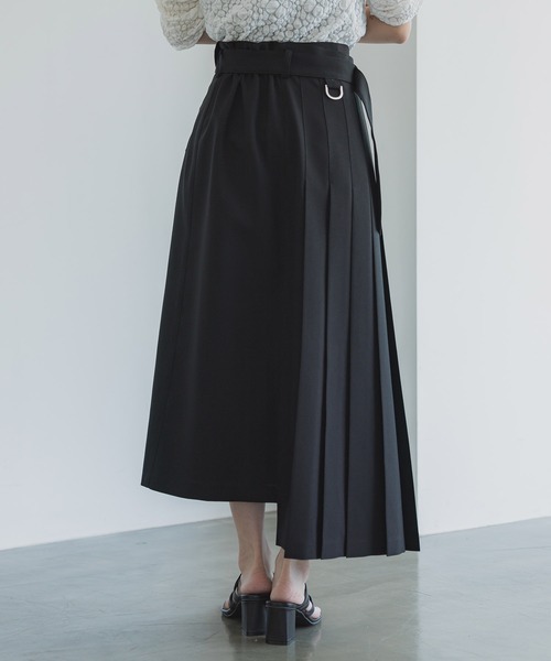 「UNITED TOKYO」 プリーツスカート 1 ベージュ レディース_画像7