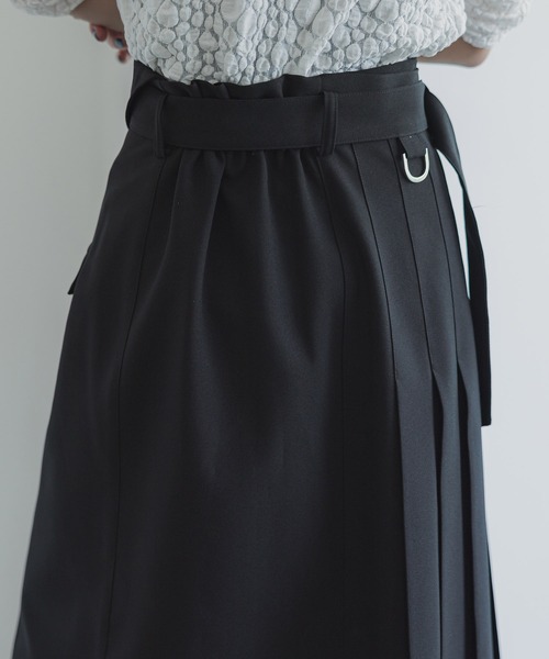 「UNITED TOKYO」 プリーツスカート 1 ベージュ レディース_画像8