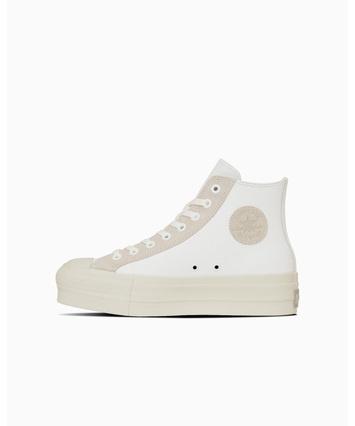 スニーカー 「直営店限定」LEATHER ALL STAR (R) LIFTED HI / レザー　オールスター　(R)　リフテッド　ＨＩの画像