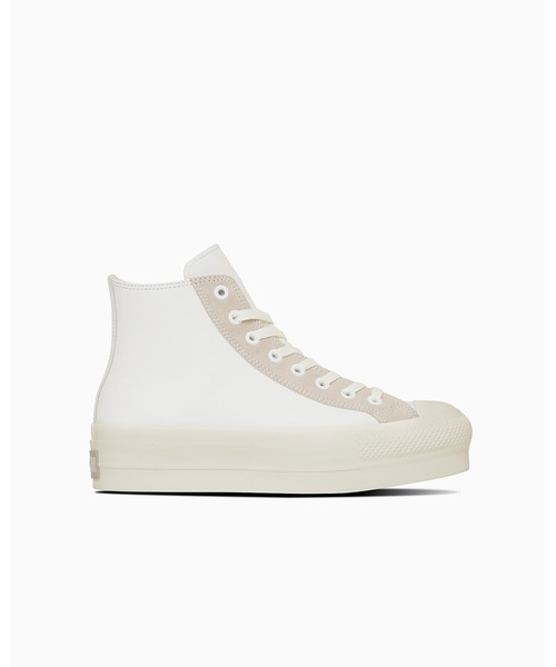 スニーカー 「直営店限定」LEATHER ALL STAR (R) LIFTED HI / レザー　オールスター　(R)　リフテッド　ＨＩの画像
