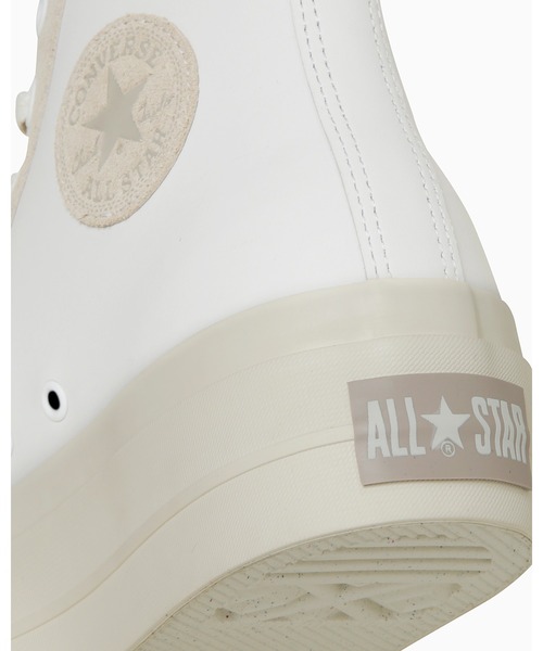 スニーカー 「直営店限定」LEATHER ALL STAR (R) LIFTED HI / レザー　オールスター　(R)　リフテッド　ＨＩの画像