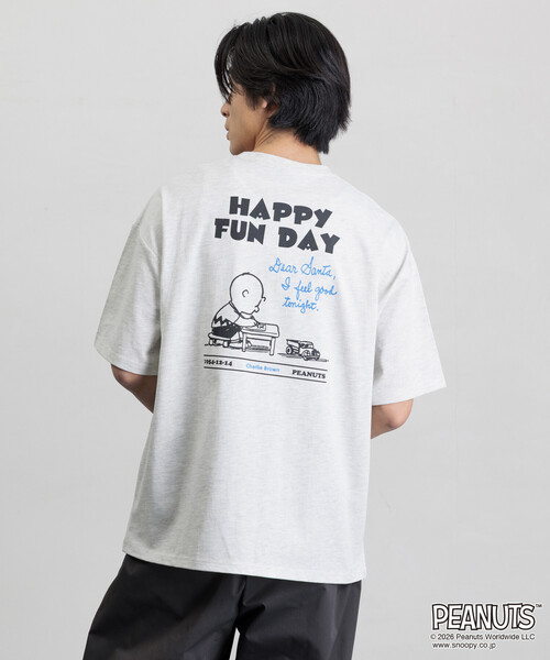 【ピーナッツ】Tシャツ⑩ XLサイズ FREAK'S STORE（フリークスストア） tシャツ 限定展開 PEANUTS
