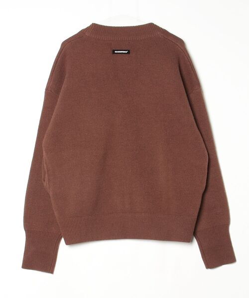 「MASONPRINCE」 ニットカーディガン S ブラウン メンズの画像