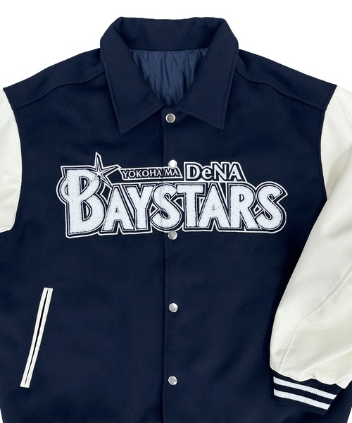 MATU：TA（マトゥータ） スタジャン BAYSTARS VARSITY JACKET/「野球