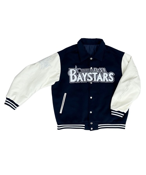 横浜DeNAベイスターズ MATU:TA VARSITY JACKETスタジャン MATU：TA（マトゥータ） スタジャン BAYSTARS VARSITY JACKET/「野球