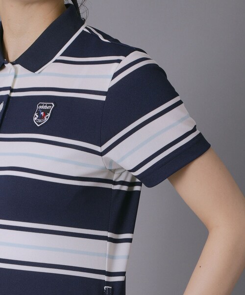 adabat（アダバット） ワンピース 半袖 「ADABAT NAVY」UVカット