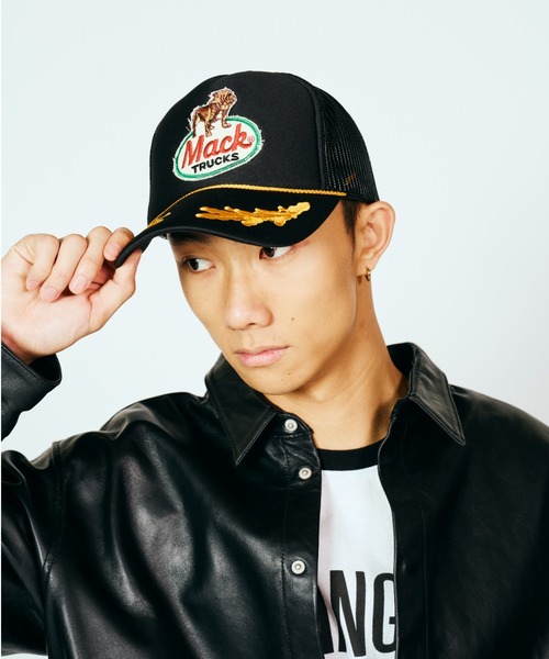 MACK TRUCKS メッシュキャップ キャップ 帽子 マックトラック / GOLD