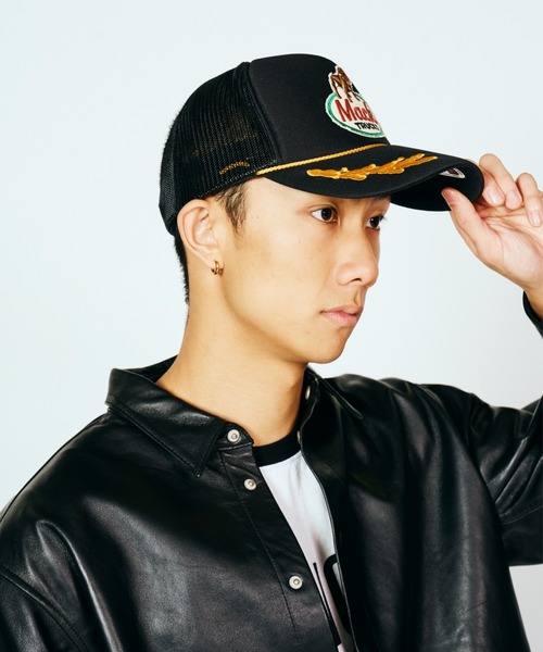 MACK TRUCKS メッシュキャップ キャップ 帽子 マックトラック / GOLD