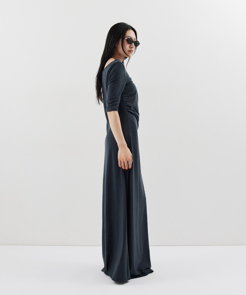 HANNE ワンピース ドレープデザインワンピース : ZOZOTOWN Yahoo!店