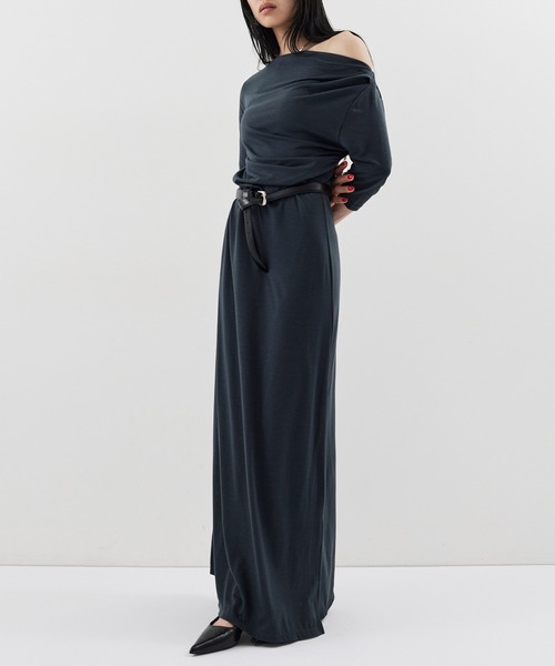 HANNE ワンピース ドレープデザインワンピース : ZOZOTOWN Yahoo!店