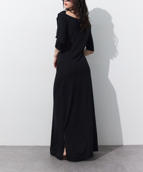HANNE ワンピース ドレープデザインワンピース : ZOZOTOWN Yahoo!店 