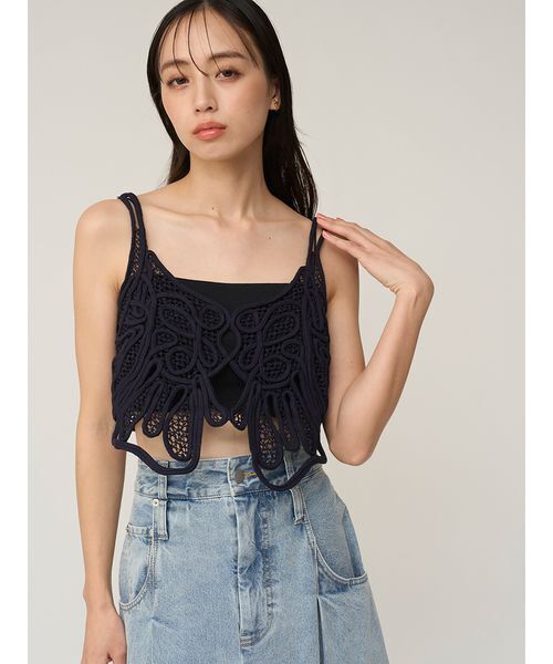 SNIDEL（スナイデル） カップ付き キャミソール カップインナーキャミ