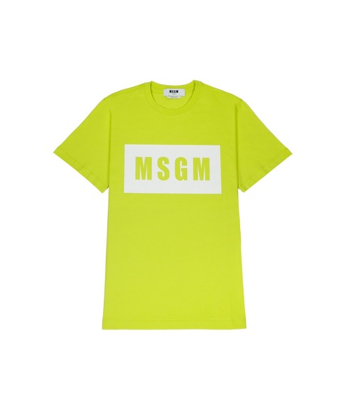 MSGM（エムエスジーエム） tシャツ 「NEW」MSGM BOXロゴTシャツ メンズ
